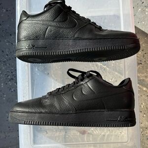 Nike Air Force 1 Low Black Waterproof Size 10 Mens